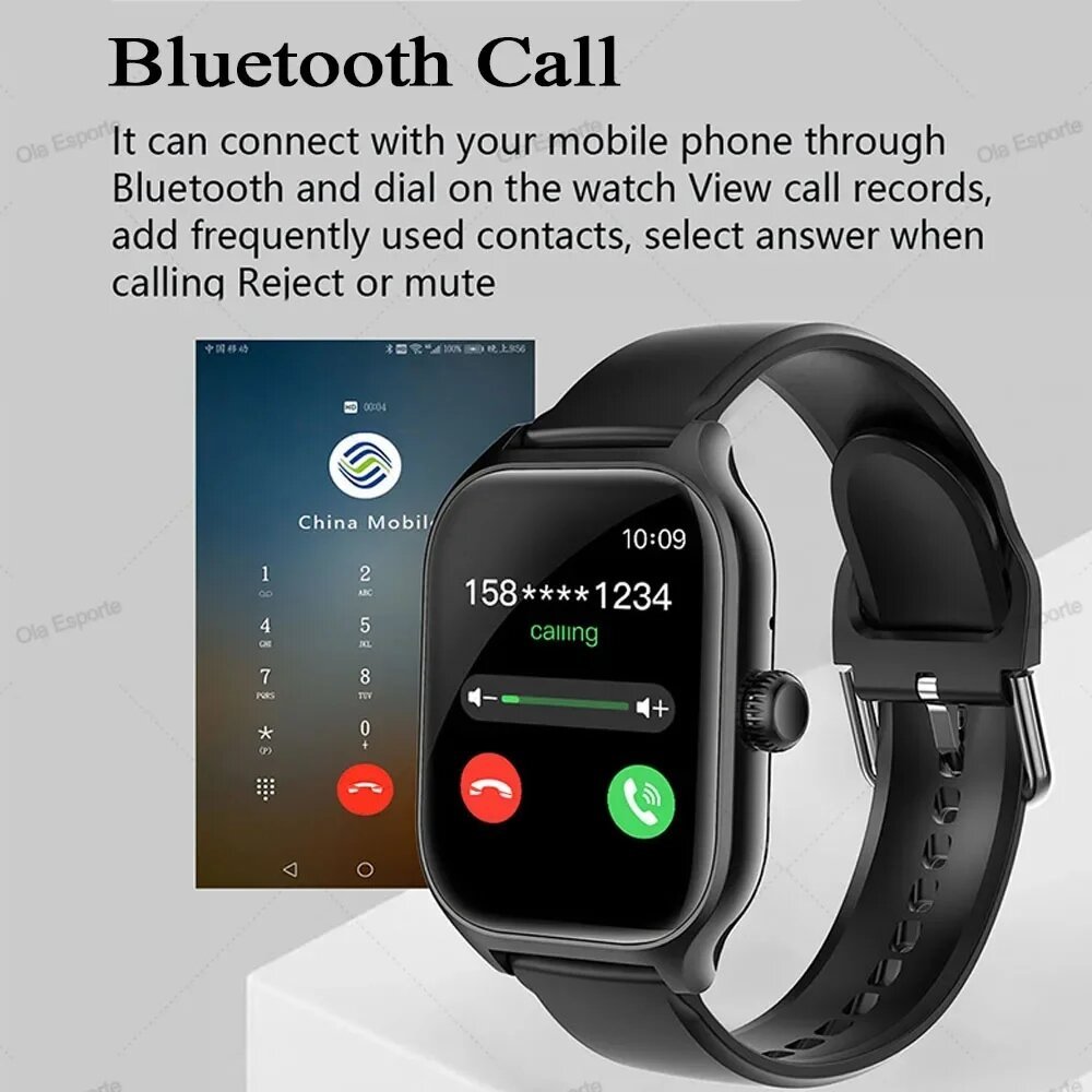 smart watch for android ios watches 1.83inch hd display bluetooth call message alert music sports mode smartwatch men women gift smart watch for android ios watches 1.83inch hd display bluetooth call message alert music sports mode smartwatch men women gift