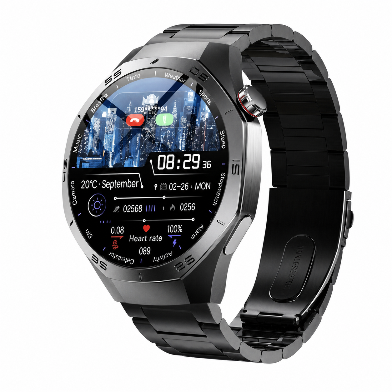 GoShopCara AMOLED GPS Bluetooth Smartwatch product image GoShopCara AMOLED GPS Bluetooth Smartwatch product image