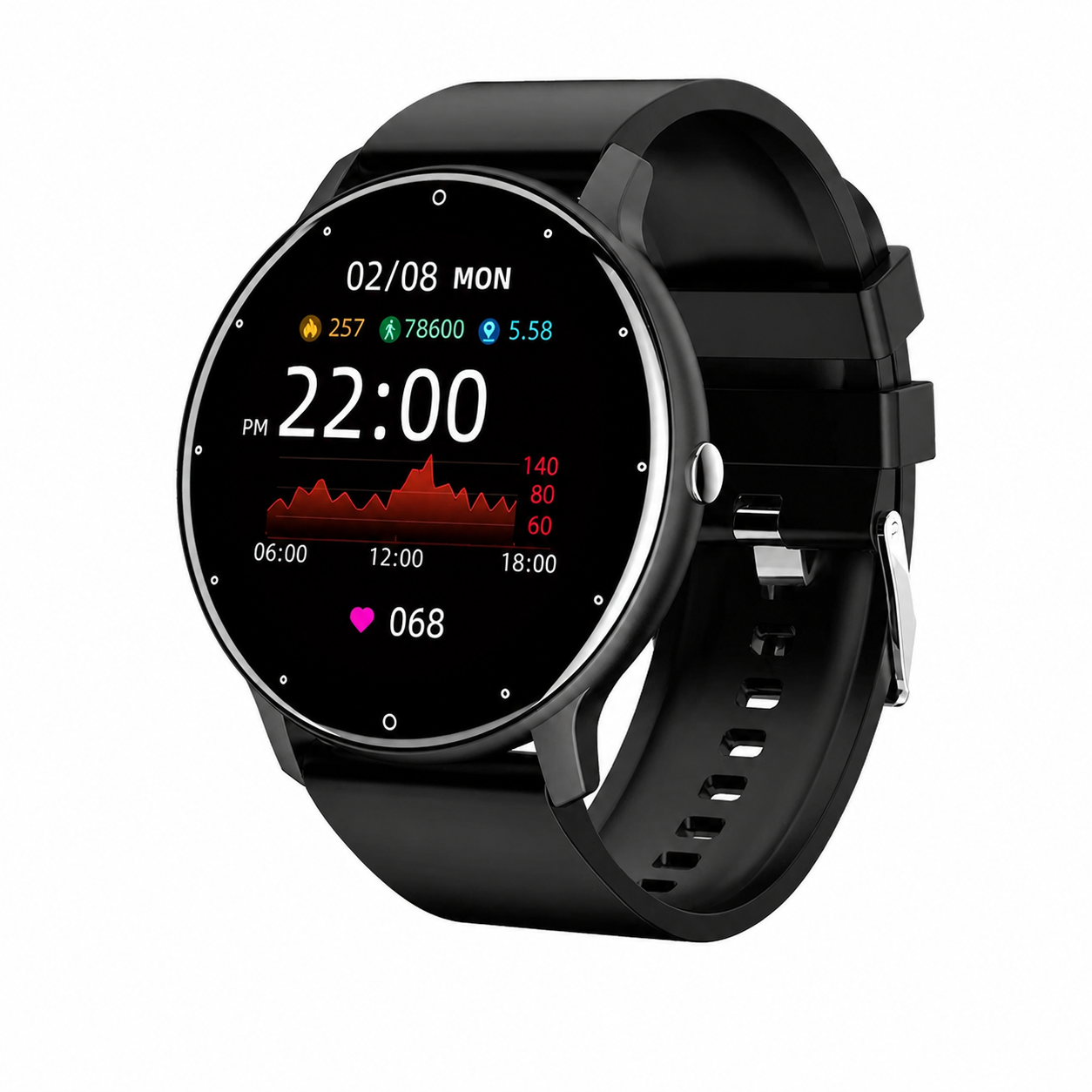 LIGE Smart Watch Women Men Full Touch Screen Bluetooth Call Smartwatch Waterproof Sports Fitness Tracker Watches for Android iOS