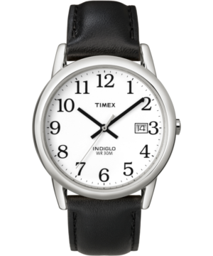 Easy Reader 35mm Leather Strap Watch
