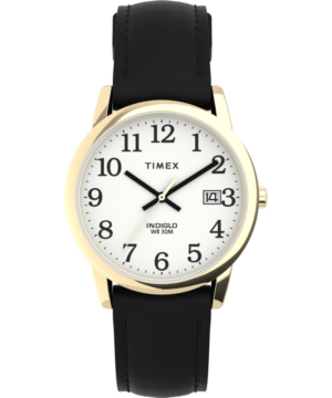 Easy Reader 35mm Leather Strap Watch