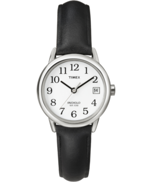 Easy Reader® 25mm Leather Strap Watch