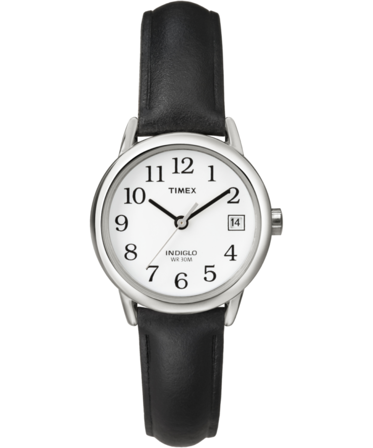 Easy Reader® 25mm Leather Strap Watch