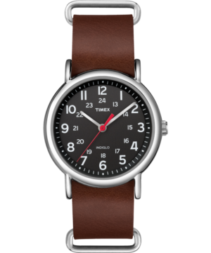 Weekender 38mm Leather Strap Watch