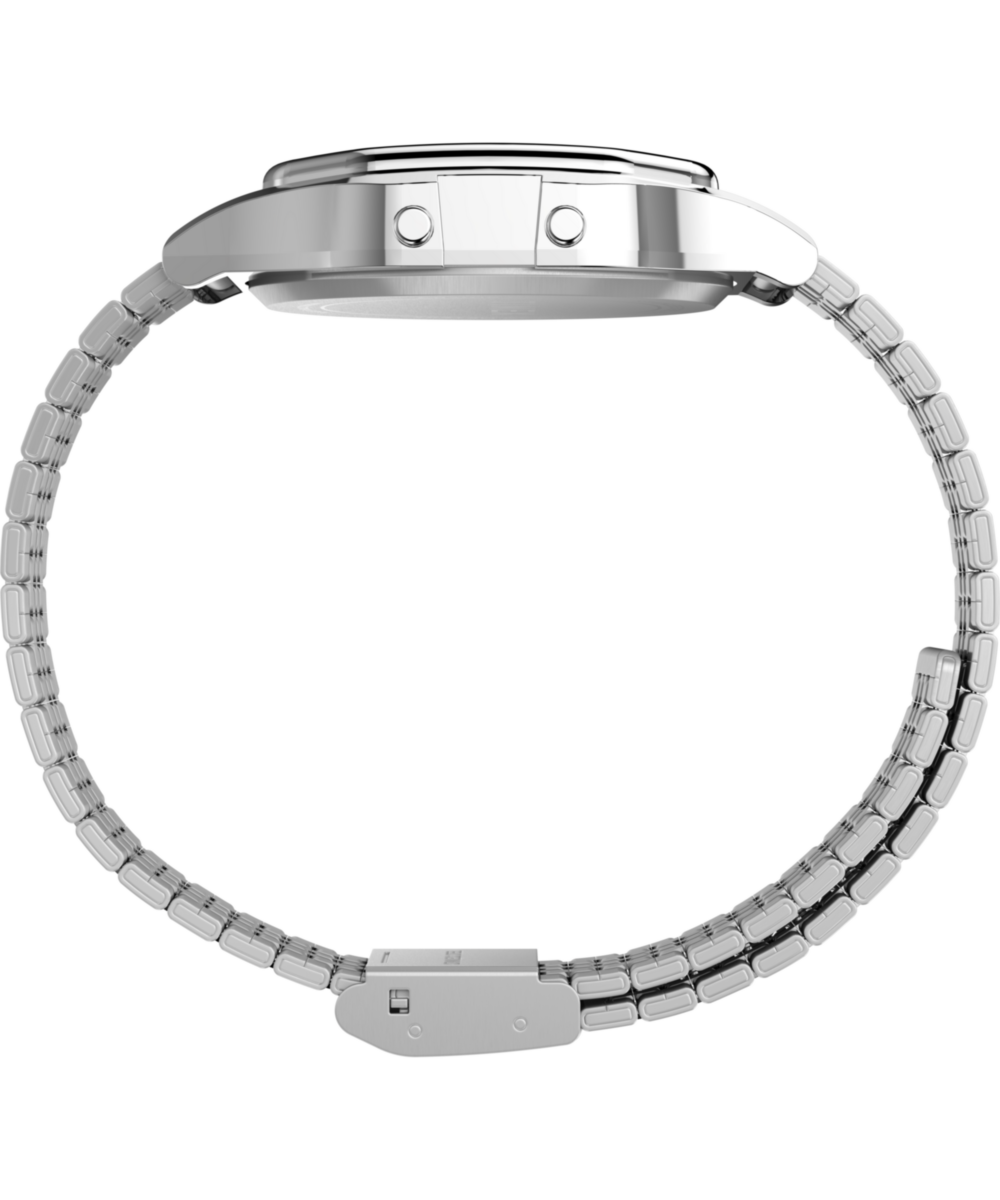 Timex T80 34mm Stainless Steel Bracelet Watch