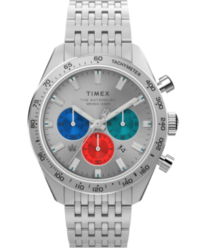 Waterbury Chronograph 41mm Stainless Steel Bracelet Watch