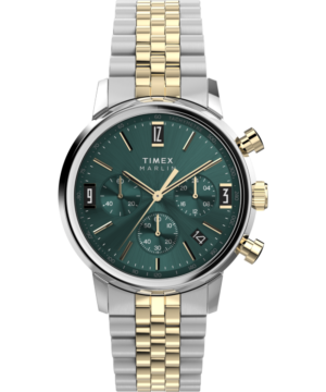 Marlin® Chronograph Tachymeter 40mm Stainless Steel Bracelet Watch