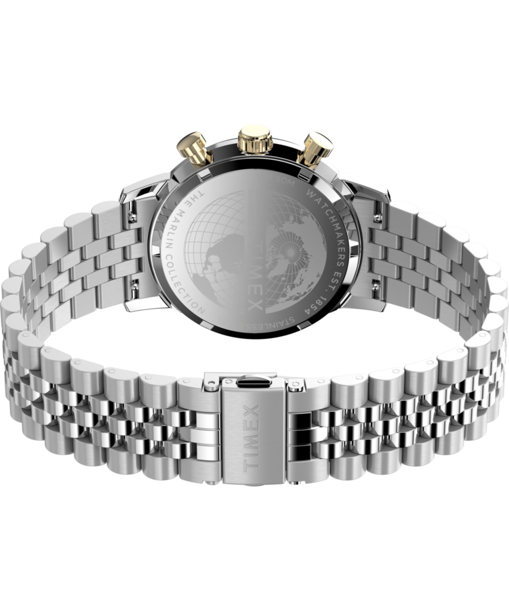 Marlin® Chronograph Tachymeter 40mm Stainless Steel Bracelet Watch