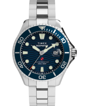 Deepwater Meridian 200 44mm Stainless Steel Bracelet Watch