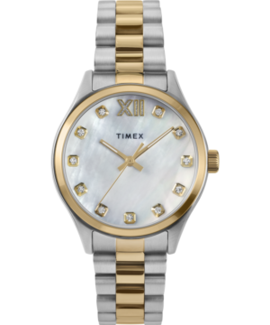 Timex Legacy 34mm Stainless Steel Bracelet Watch