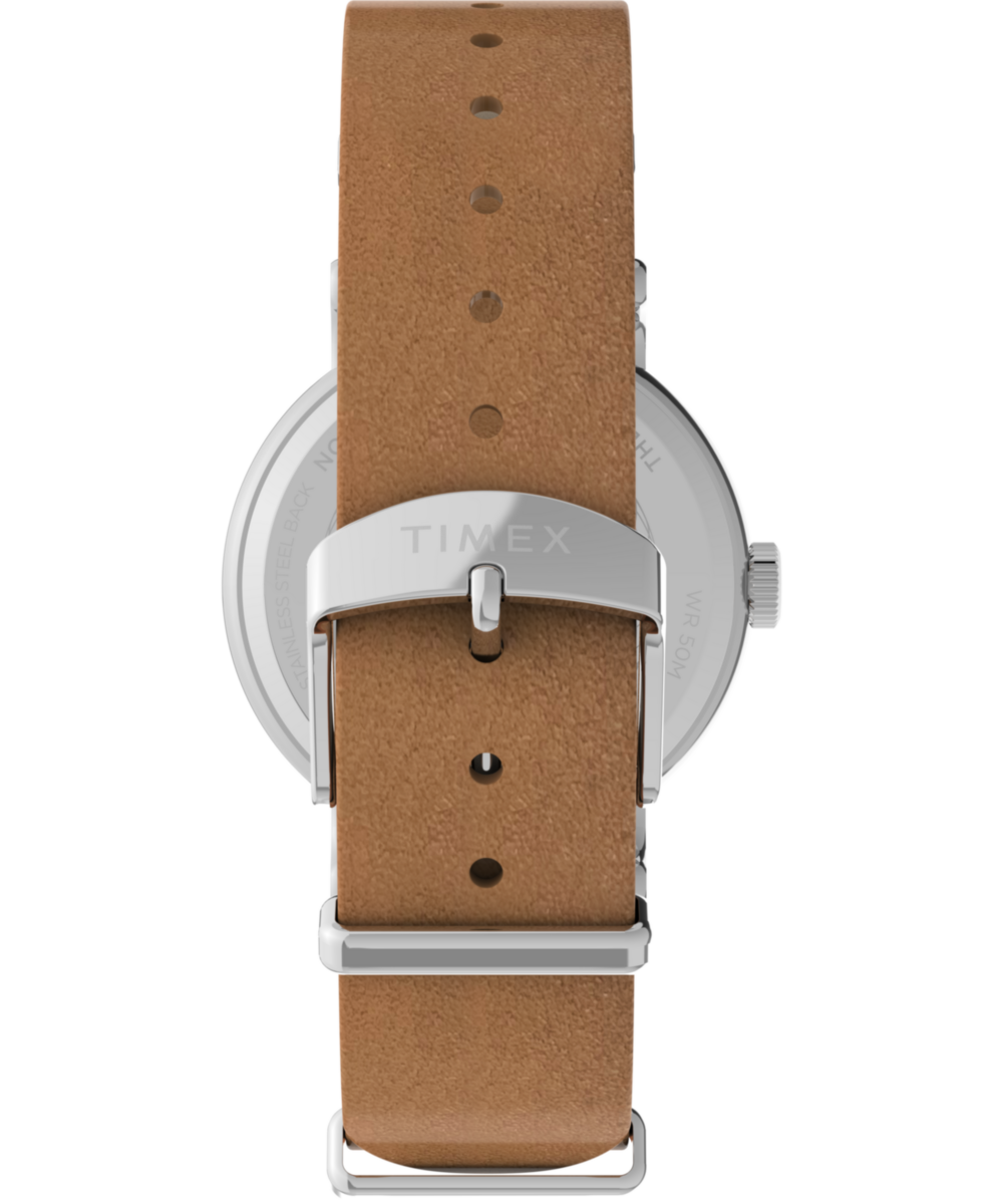 Weekender 37mm Leather Strap Watch