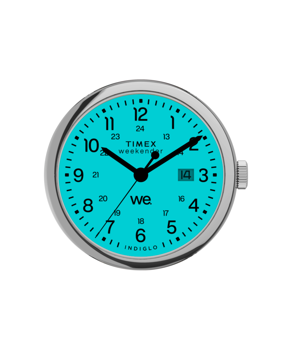 Weekender 37mm Leather Strap Watch