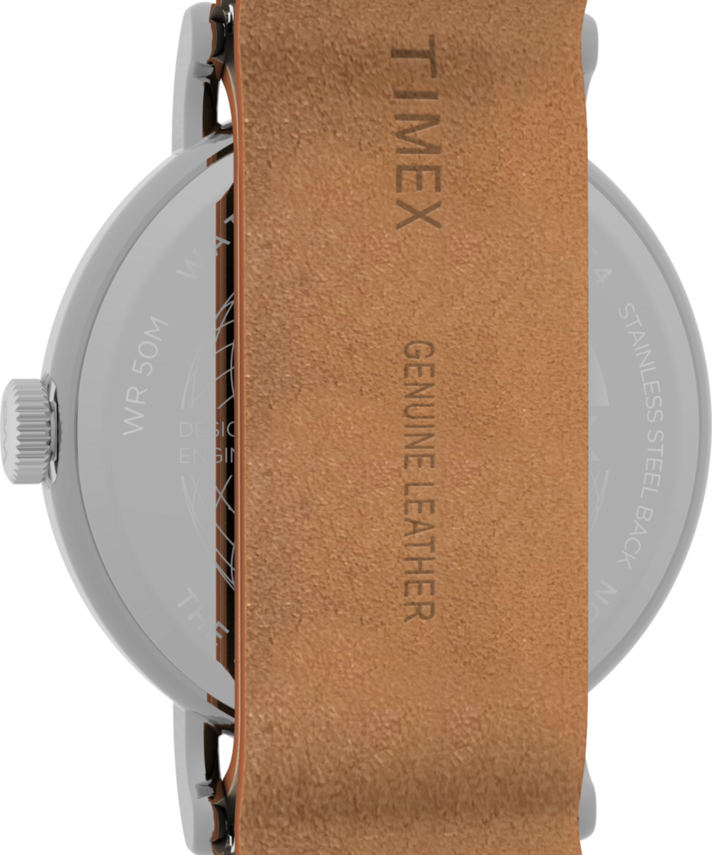 Weekender 40mm Leather Strap Watch