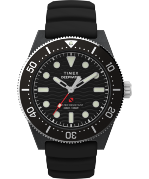 Deepwater Reef 200 XCF 43mm Synthetic Rubber Strap Watch