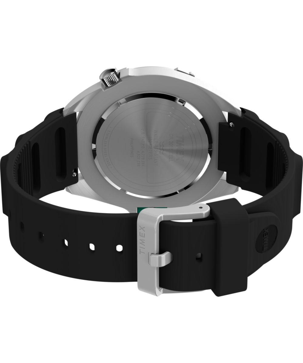 Timex 1995 Intrepid Reissue 46mm Synthetic Rubber Strap Watch