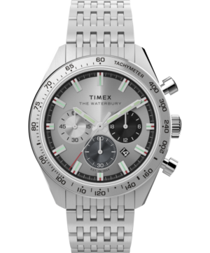 Waterbury Traditional Chronograph 41mm Stainless Steel Bracelet Watch