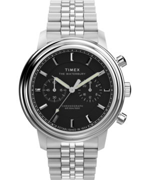 Waterbury Metropolitan Chronograph 41mm Stainless Steel Bracelet Watch