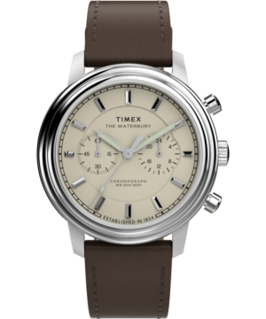 Waterbury Metropolitan Chronograph 41mm Leather Strap Watch