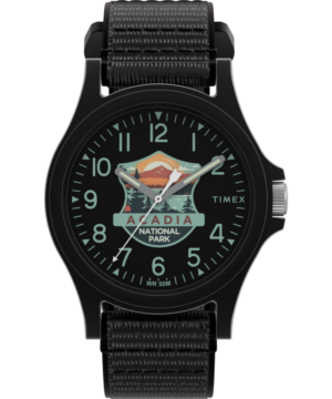 Timex Acadia National Park 40mm Fabric Strap Watch