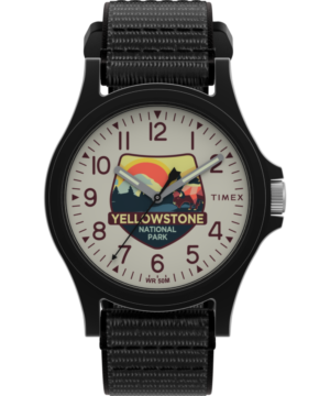 Timex Yellowstone National Park 40mm Fabric Strap Watch