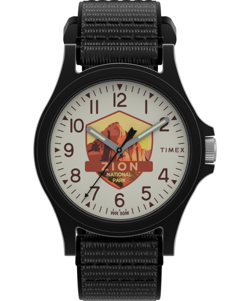 Timex Zion National Park 40mm Fabric Strap Watch