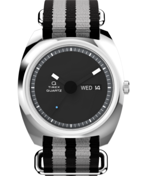 Q Timex® 1975 Enigma 37mm Fabric Strap Watch
