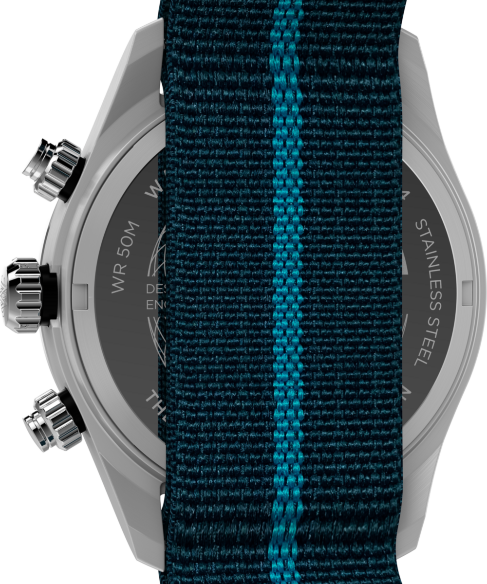 Waterbury Heritage Chronograph 39mm Fabric Strap Watch