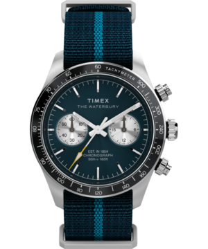Waterbury Heritage Chronograph 39mm Fabric Strap Watch