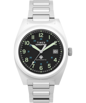 Expedition® Capstone Automatic 39mm Stainless Steel Bracelet Watch