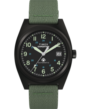 Expedition® Capstone Automatic 39mm Eco-Conscious Fabric Strap Watch