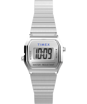 Teeny Tiny Timex Endorsed by Dimepiece 20mm Stainless Steel Expansion Band Watch with Perfect Fit