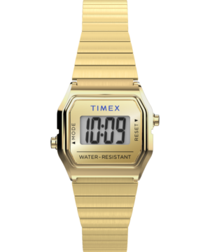Teeny Tiny Timex Endorsed by Dimepiece 20mm Stainless Steel Expansion Band Watch with Perfect Fit