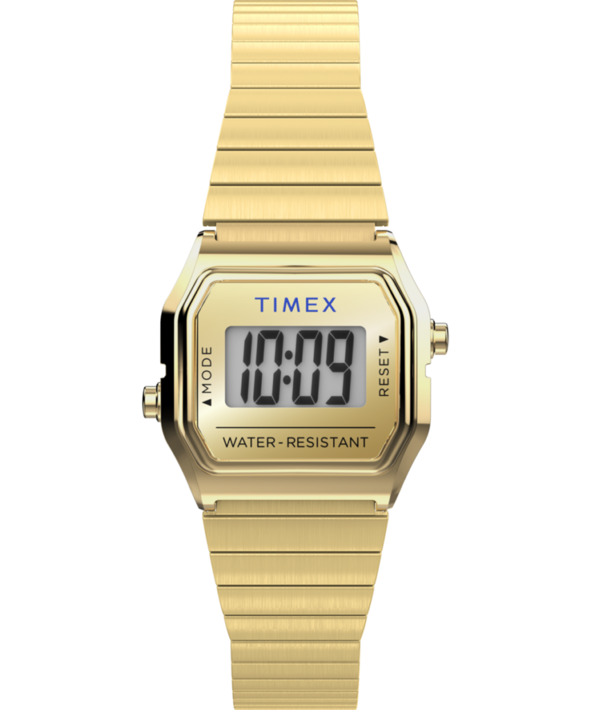Teeny Tiny Timex Endorsed by Dimepiece 20mm Stainless Steel Expansion Band Watch with Perfect Fit
