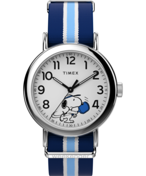 Peanuts® x Timex Weekender Pickleball 37mm Fabric Strap Watch