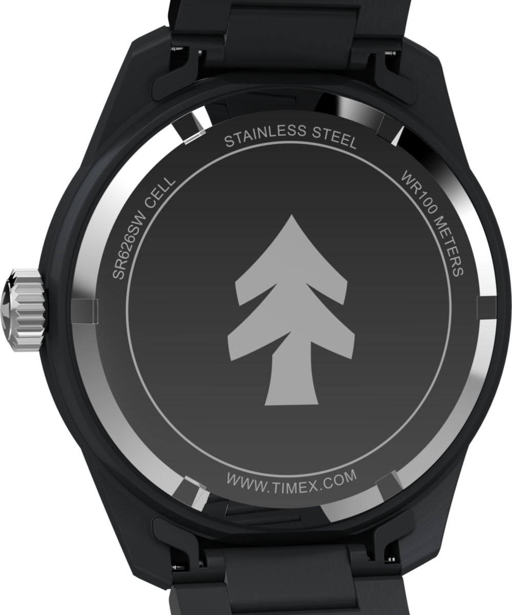 Huckberry x Timex 1979 Black Max 41mm Stainless Steel Bracelet Watch