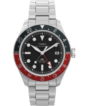 Waterbury Heritage Automatic GMT 41.5mm Stainless Steel Bracelet Watch