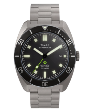 Expedition® Pioneer Titanium Automatic 41mm Bracelet Watch