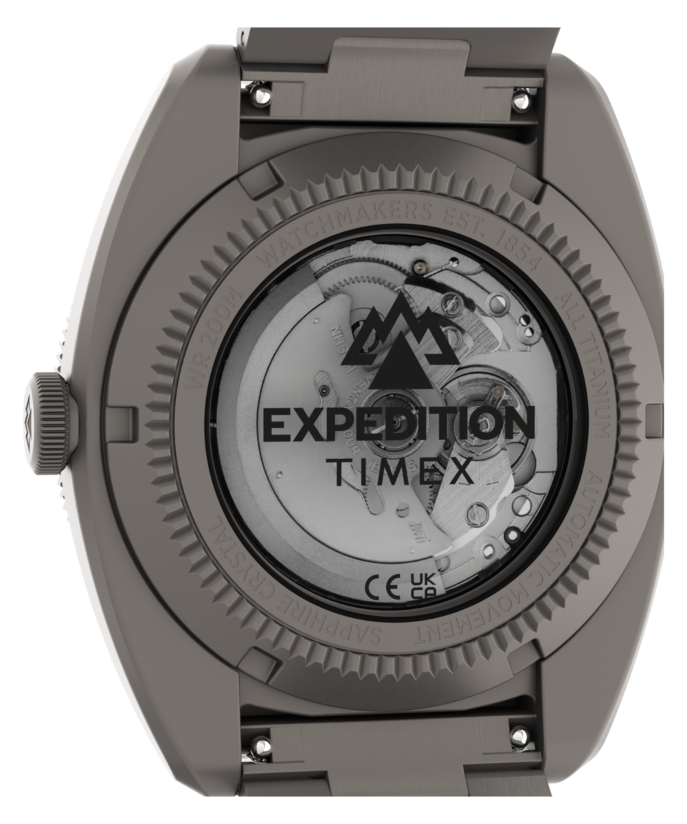 Expedition® Pioneer Titanium Automatic 41mm Bracelet Watch