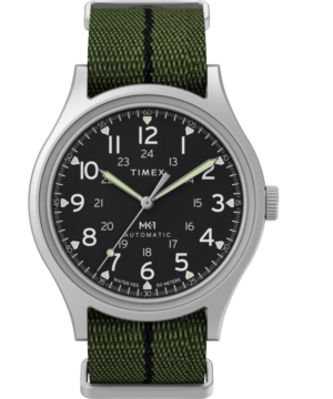 MK1 Automatic 40mm Fabric Strap Watch