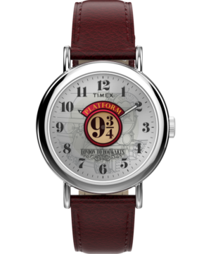 Harry Potter x Timex Weekender Platform 9 3/4 37mm Leather Strap Watch