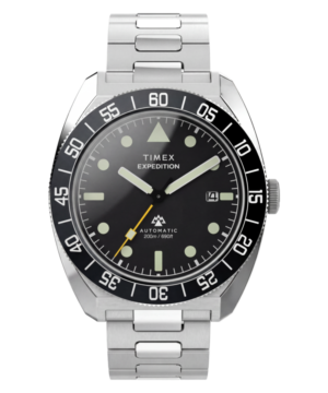 Expedition® Pioneer Automatic 41mm Stainless Steel Bracelet Watch