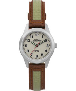 Expedition Field Mini 26mm Leather Strap Watch
