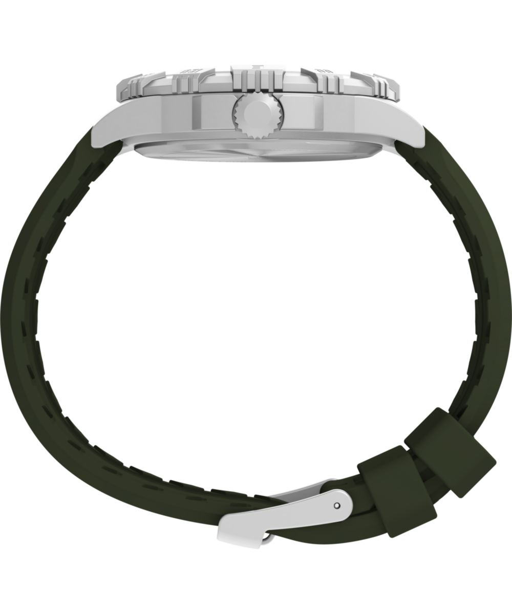 Expedition Ridge 43mm Silicone Strap Watch