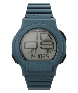 Retroware Digital 46mm Resin Strap Watch
