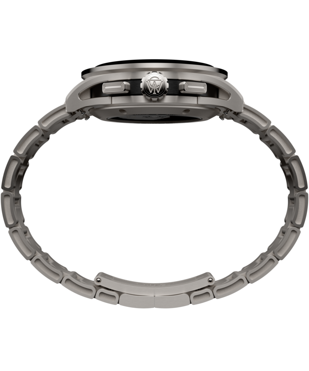 Timex Atelier Chronograph Automatic M1a Ti 42mm Swiss Made Titanium Bracelet