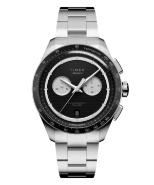 Timex Atelier Chronograph Quartz M1q 40mm Swiss Made Stainless Steel Bracelet