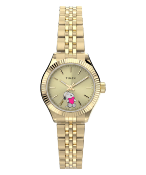 Peanuts x Timex Legacy Mini Heart Hug 25mm Stainless Steel Bracelet Watch